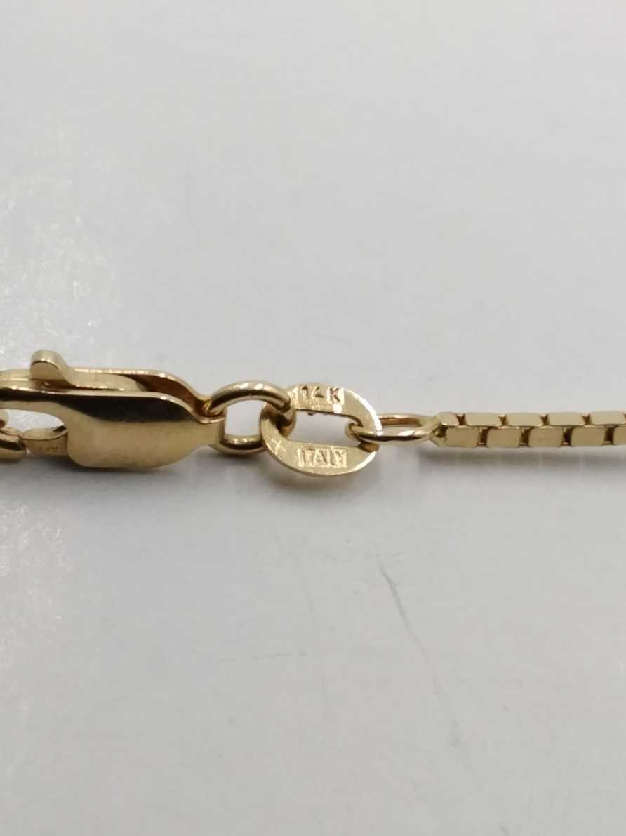 Box Chain - Yellow Gold 14k (.585) 6.6 grams 20 inch