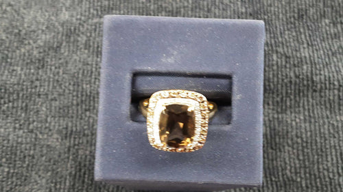 Women's Ring - Yellow Gold 14k (.585) 3.5 grams Size 20