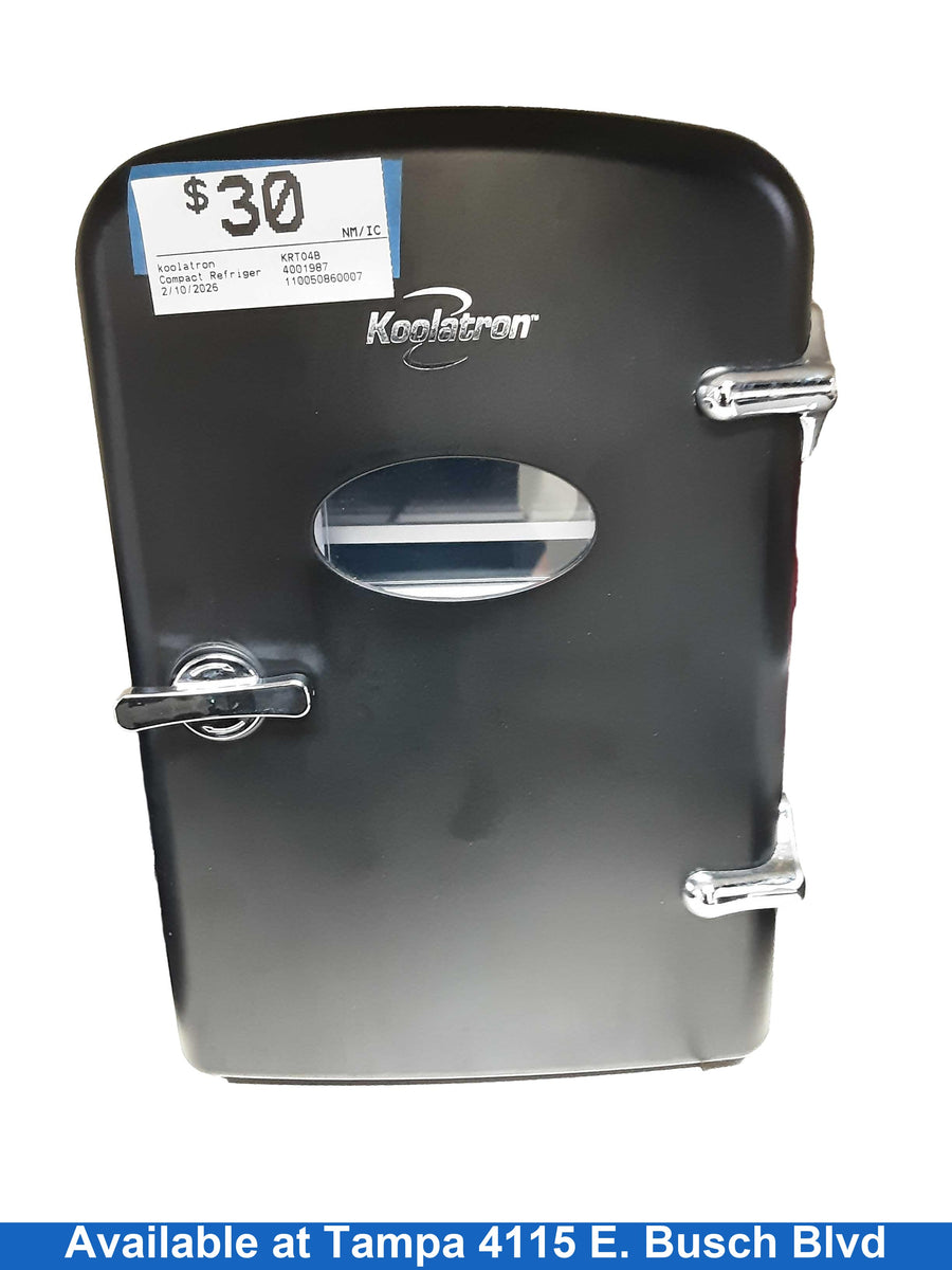 Koolatron Krto4b Black Compact Refrigerator