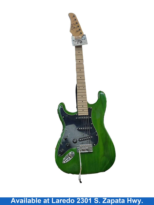 Glarry Mnm Green Electric Classic Guitar