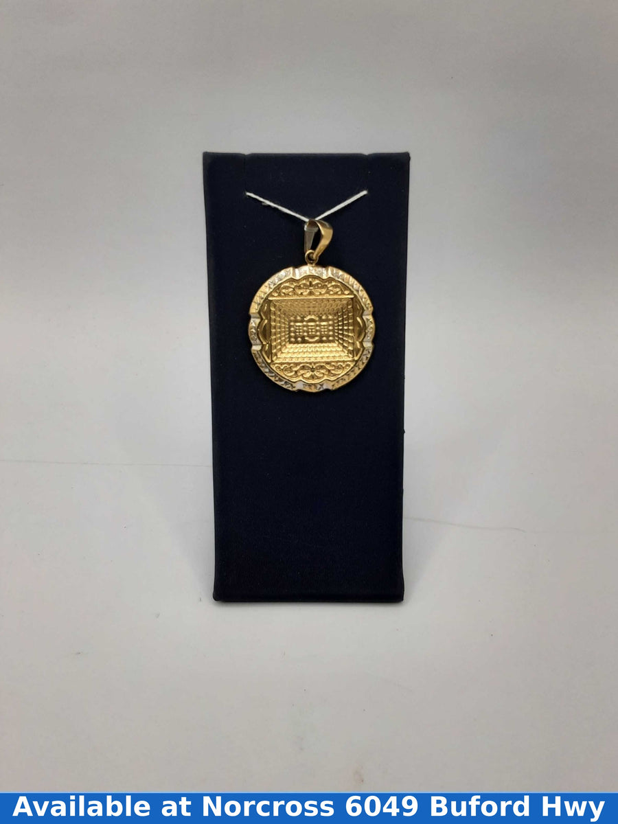 14kt Circle Pendant