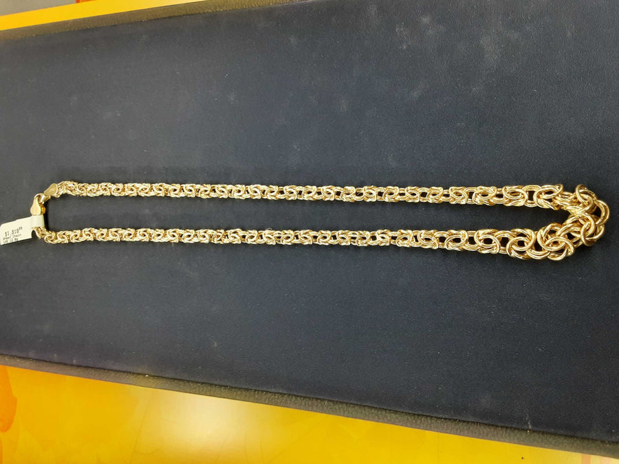 Wheat Chain - Yellow Gold 14k (.585) 12.8 grams 18 inch