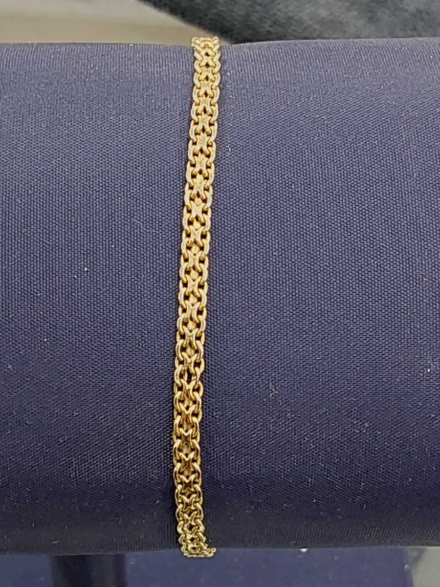 Bracelet - Yellow Gold 14k (.585) 3.3 grams 7 inch