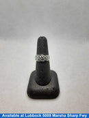 Women's Ring - White Gold 10k (.417) 2.4 grams Size 7