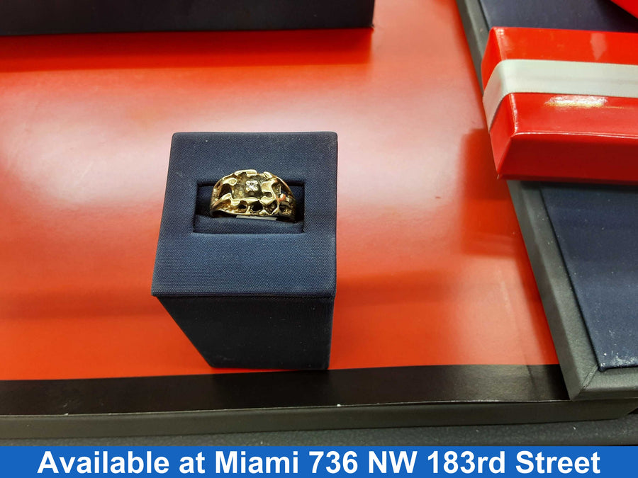 Women's Ring - Yellow Gold 10k (.417) 4.2 grams Size 9