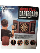 Triumph Bristle Dart Board Black Other Collectible