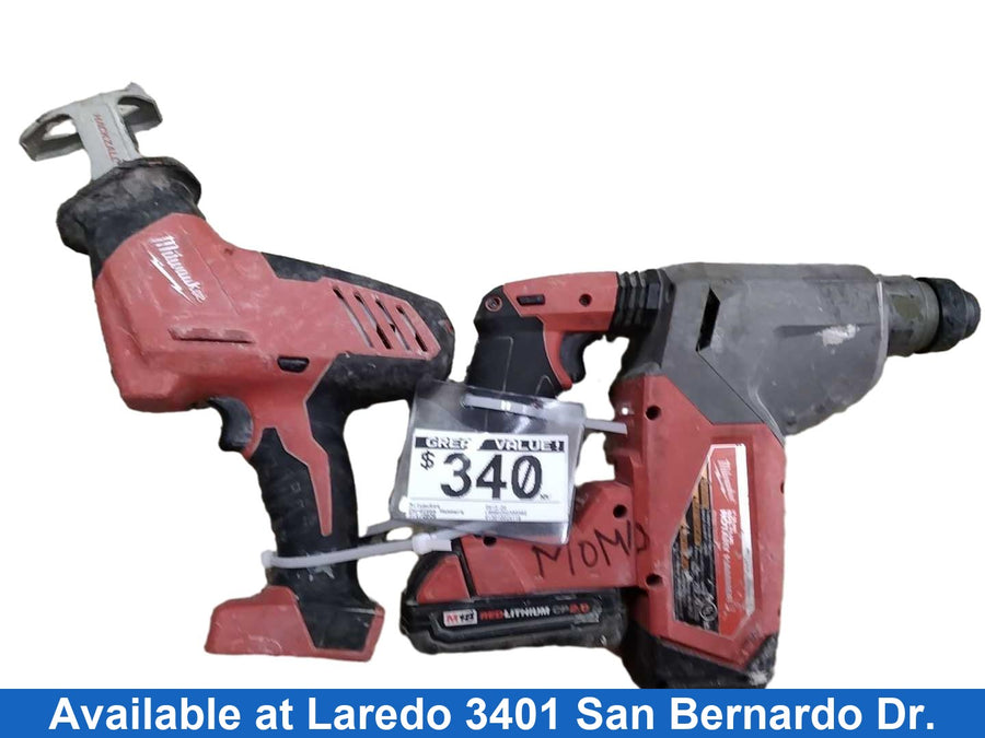 Milwaukee 2912-20 Red Cordless Hammer