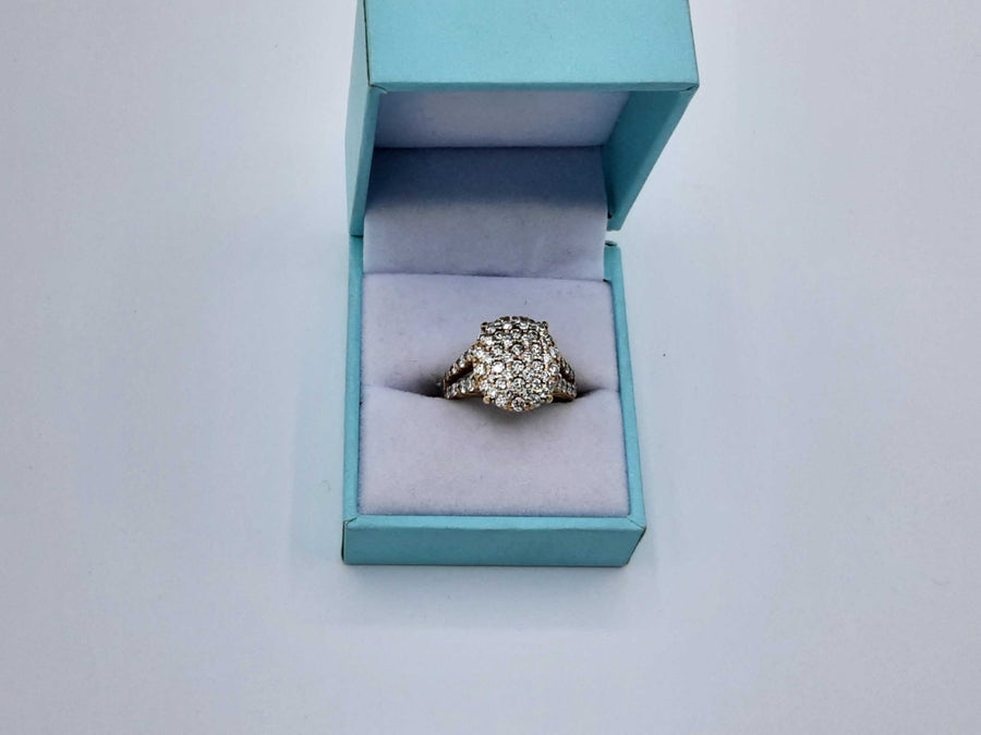 Women's Ring - Yellow Gold 14k (.585) 6.1 grams Size 6