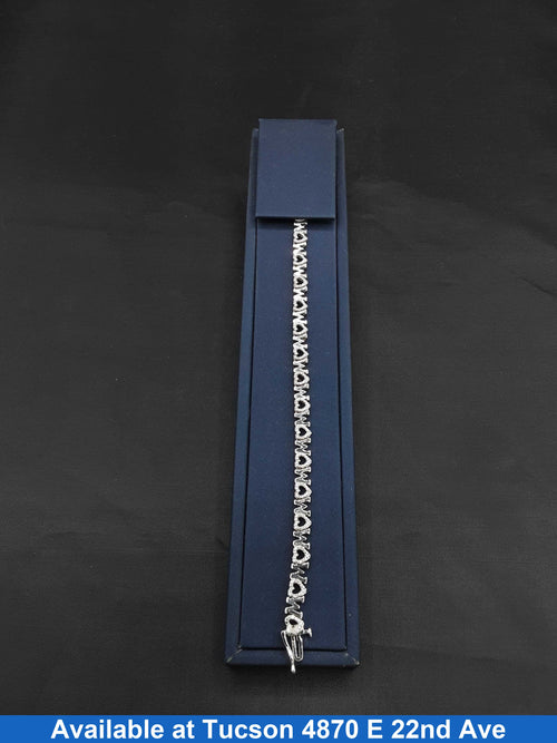 ID Bracelet - White Gold 10k (.417) 12.3 grams 8 inch