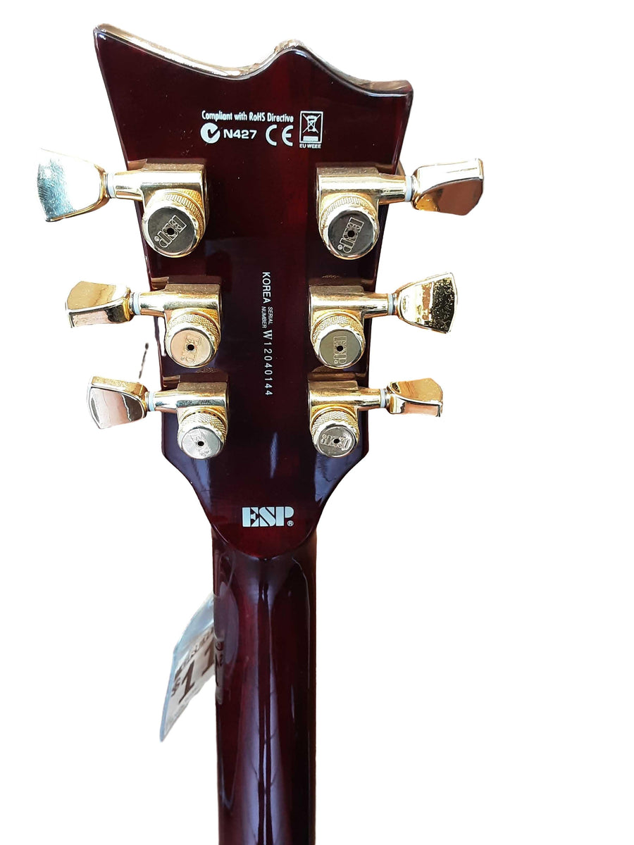 Esp Kh-dc Kirk Hammett Signature Red Electric Classic Guitar