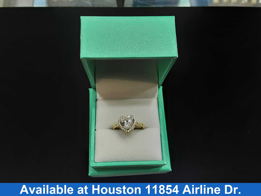 Women's Ring - Yellow Gold 14k (.585) 2.5 grams Size 6