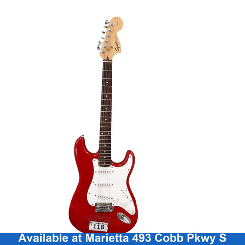Fender Squier Strat Red Electric Classic Guitar