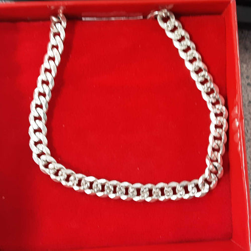 Cuban Link Chain - Silver 33.5 grams 26 inch