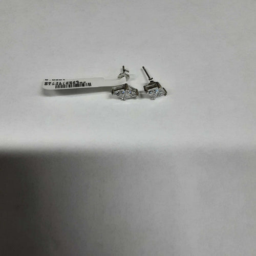Double Stud Earring - Silver 1.4 grams
