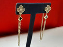 Earrings - Yellow Gold 14k (.585) 4.1 grams