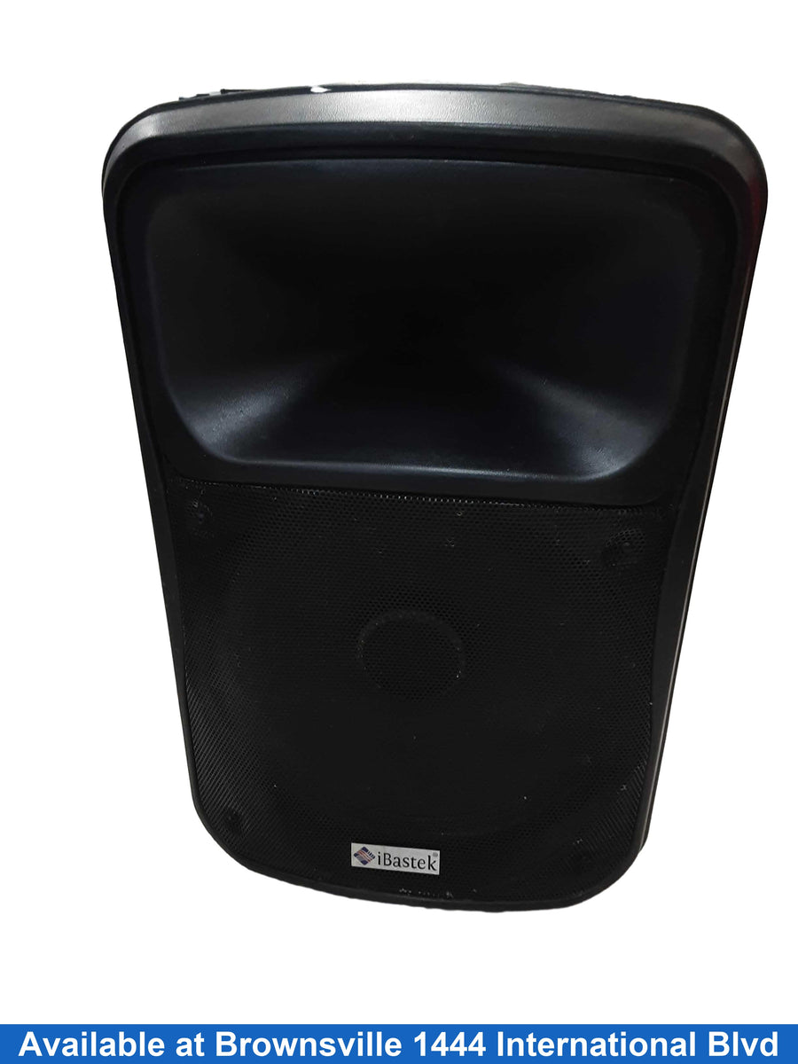 Ibastek 1573bm-bplt Black Floor Speaker