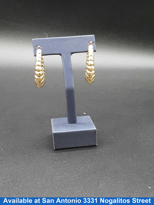 Shrimp Earrings - Yellow Gold 14k (.585) 7.2 grams