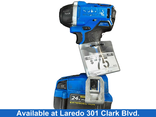 Kobalt Kid03 Blue Cordless Impact Drill