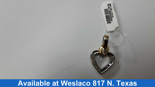 Pendant - Tricolor Gold 10k (.417) 4 grams