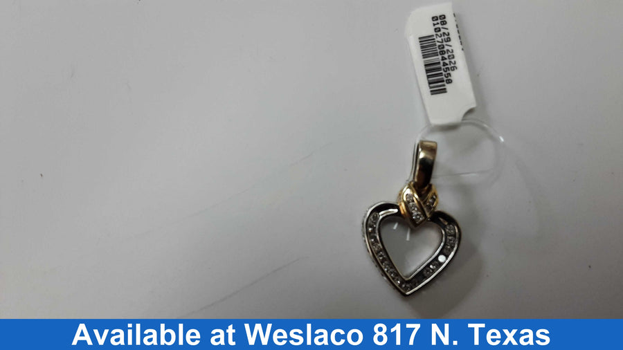 Pendant - Tricolor Gold 10k (.417) 4 grams