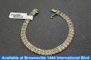 Fox Tail Bracelet - Yellow Gold 14k (.585) 11.8 grams 7 inch