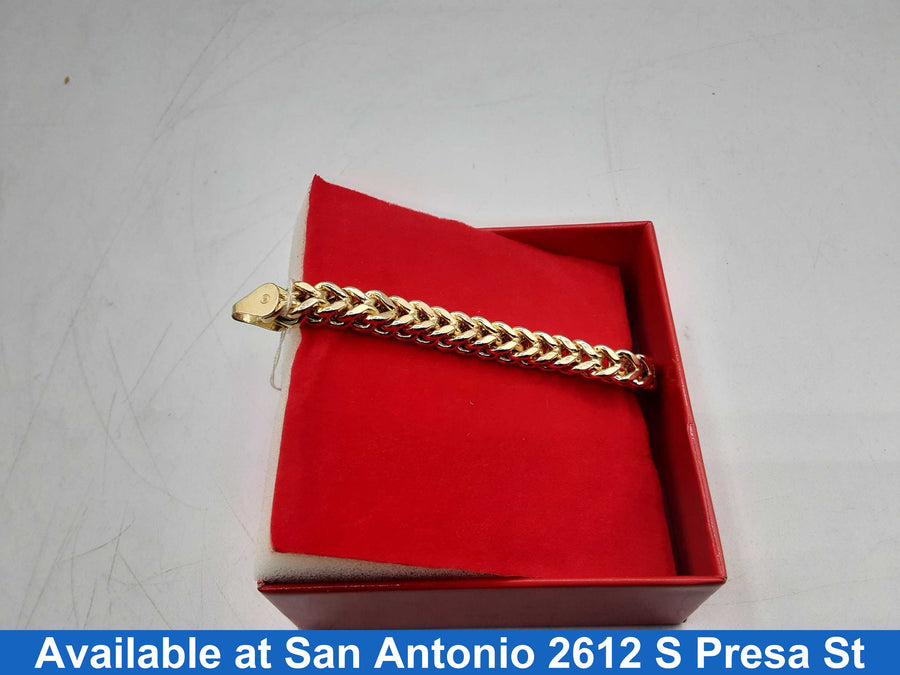 Fox Tail Bracelet - Yellow Gold 10k (.417) 18 grams 8 inch
