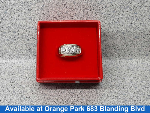 Men's Ring - Yellow Gold 10k (.417) 7.4 grams Size 8