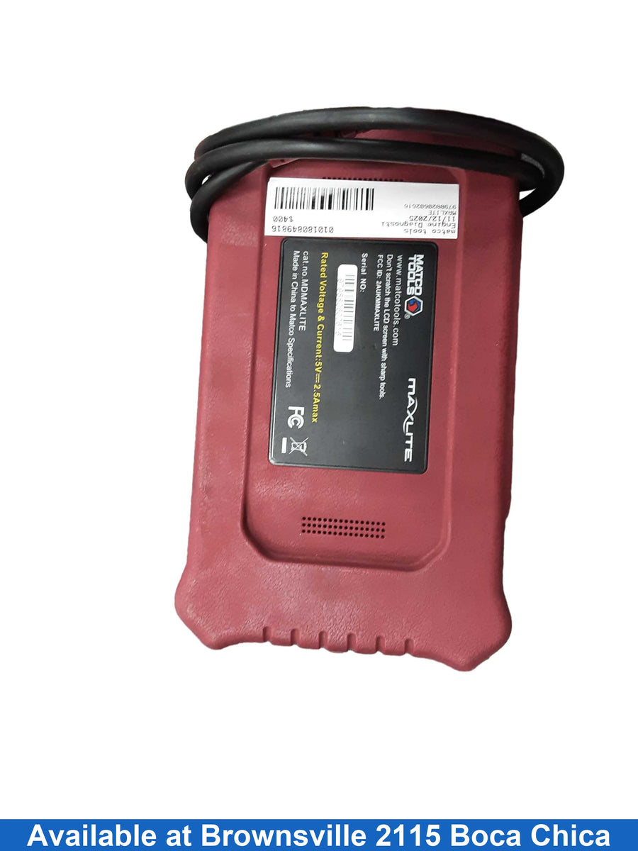 Matco Tools Maxlite Red