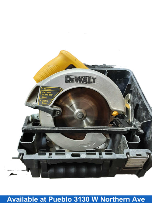 Dewalt Dw369 Yellow Corded Circular Saw