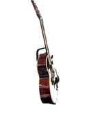 Dean Guitars Jc Qm Tge Gc Brown Acoustic / Electric Classic Guitar