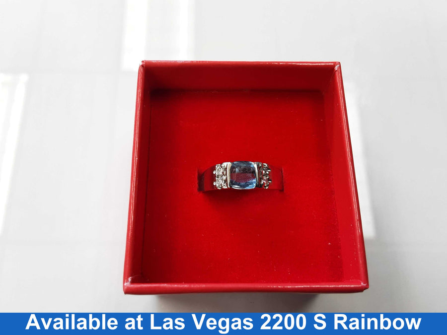 Women's Ring - White Gold 14k (.585) 3.9 grams Size 8