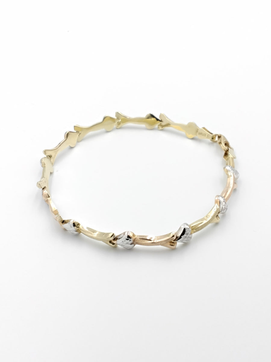 Bracelet - Yellow Gold 14k (.585) 4.2 grams 8 inch