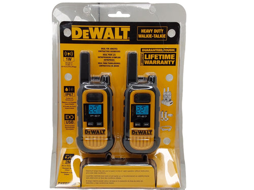 Dewalt Dxfrs300 Yellow Walkie Talkie