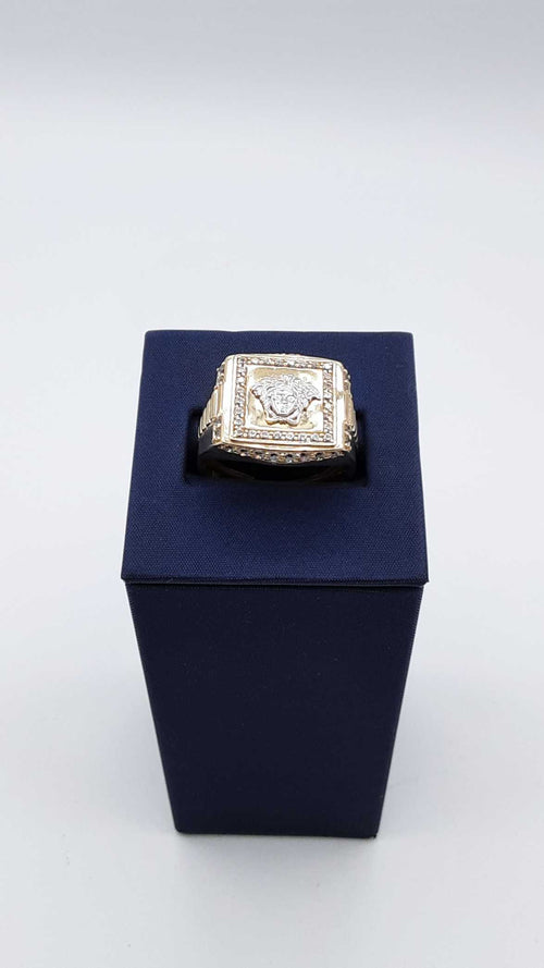 Men's Ring - Yellow Gold 14k (.585) 4.2 grams Size 10
