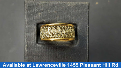 Ring - Wedding Band - Yellow Gold 14k (.585) 6 grams Size 6