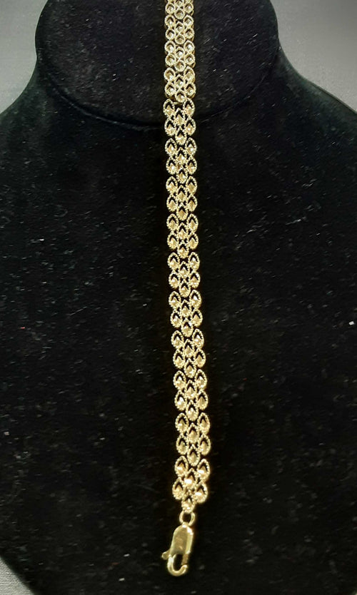 Bracelet - Yellow Gold 10k (.417) 11.3 grams 8 inch