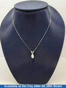 Chain - White Gold 10k (.417) 1.6 Grams 18 Inch