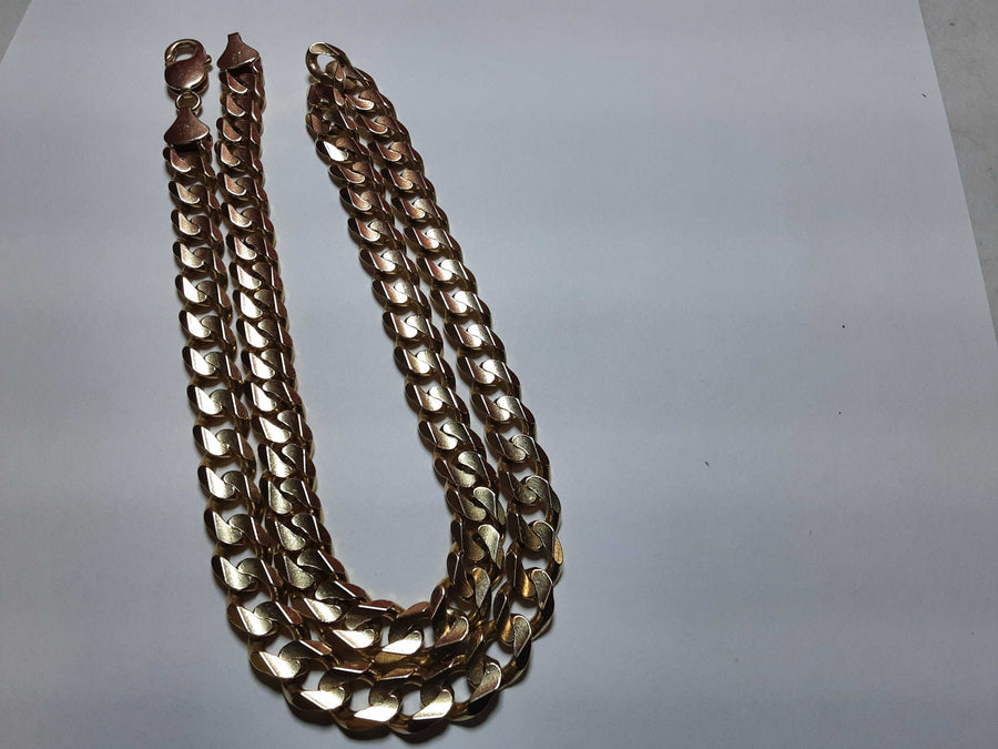 Cuban Link Chain - Yellow Gold 14k (.585) 104 grams 24 inch