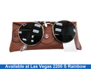 Ray-ban Rb3447 Round Metal Gold