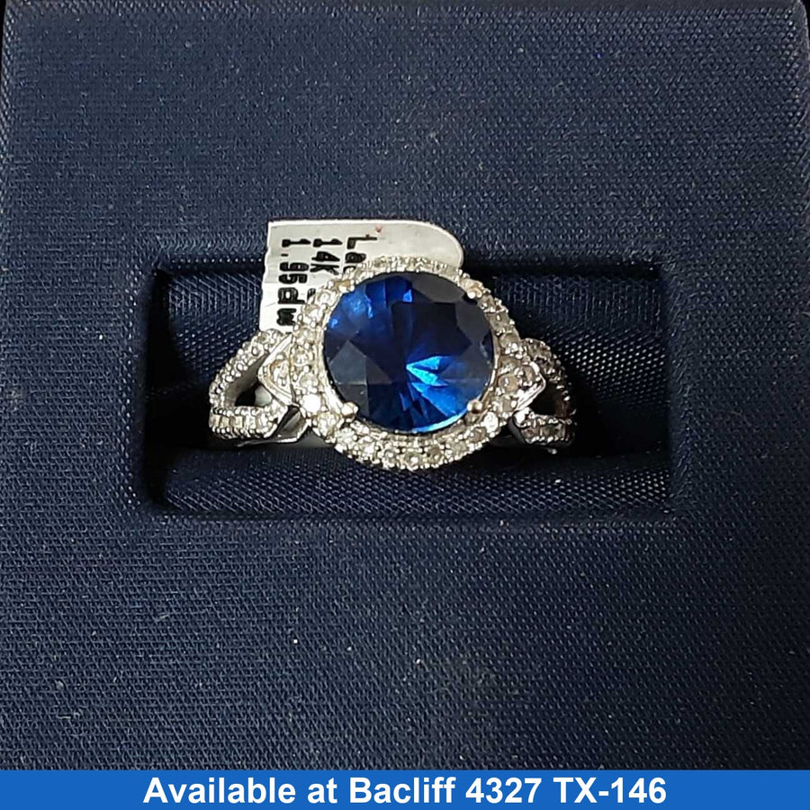 Women's Ring - White Gold 14k (.585) 3.6 grams Size 7