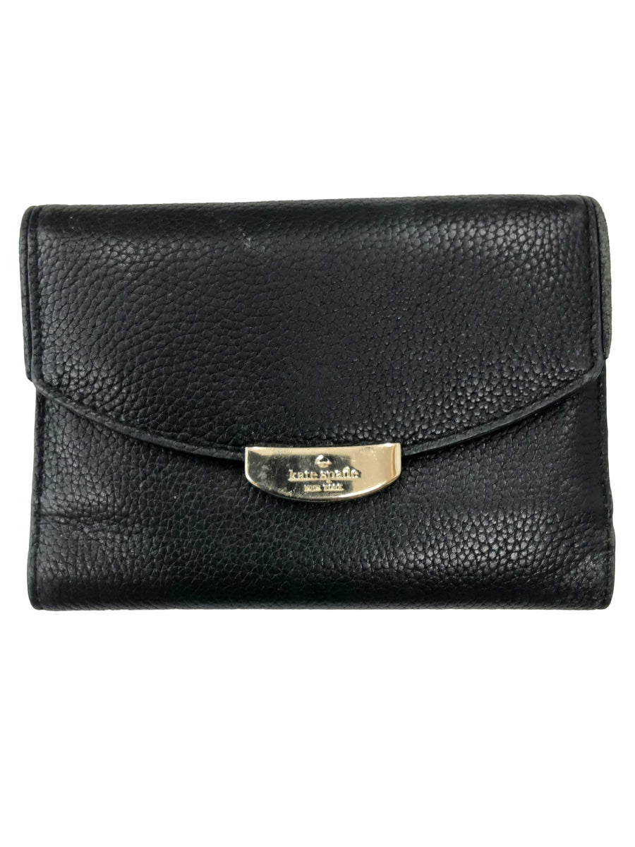 Kate Spade Callie Mulberry Street Black Wallet