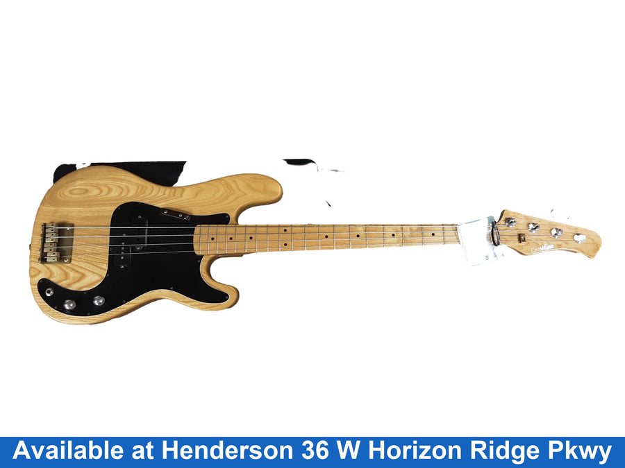 Crestine Cr800nt Beige / Tan Electric Bass Guitar