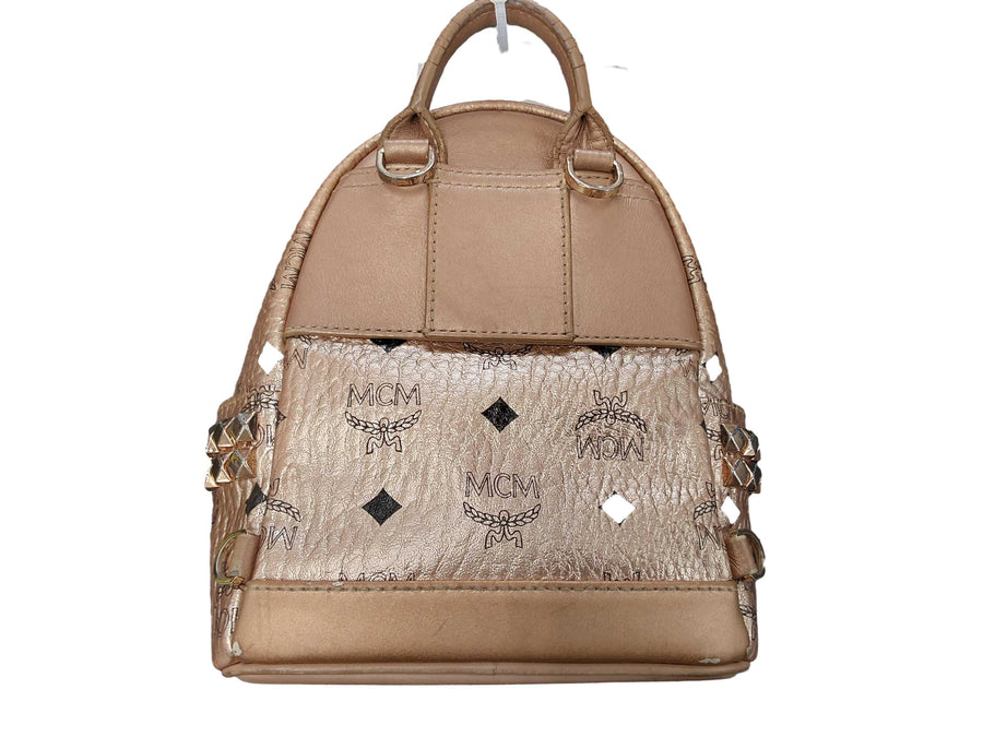 Mcm Mini Backpack Pink Purse / Handbag