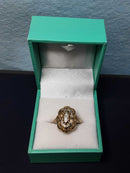 Women's Ring - Yellow Gold 14k (.585) 3.9 grams Size 7