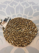 Rope Chain - Yellow Gold 10k (.417) 21.6 grams 24 inch