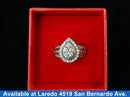 Women's Ring - White Gold 10k (.417) 5.7 grams Size 8.5
