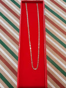 Box Chain - Yellow Gold 14k (.585) 3.9 grams 20 inch