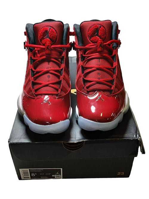 Jordan Retro 6 Rings Red
