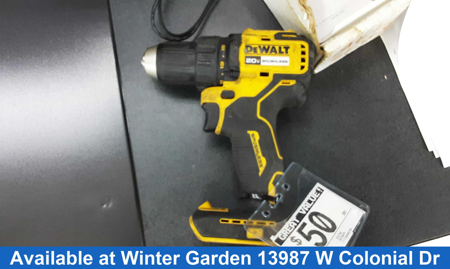 Dewalt Dcd793 Yellow Cordless Standard Drill
