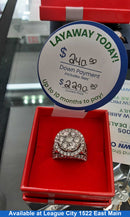 Women's Ring - White Gold 14k (.585) 10.1 grams Size 7